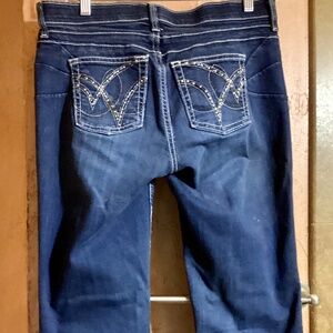 Boot cut QBaby no gap waist band 7/8 x 36